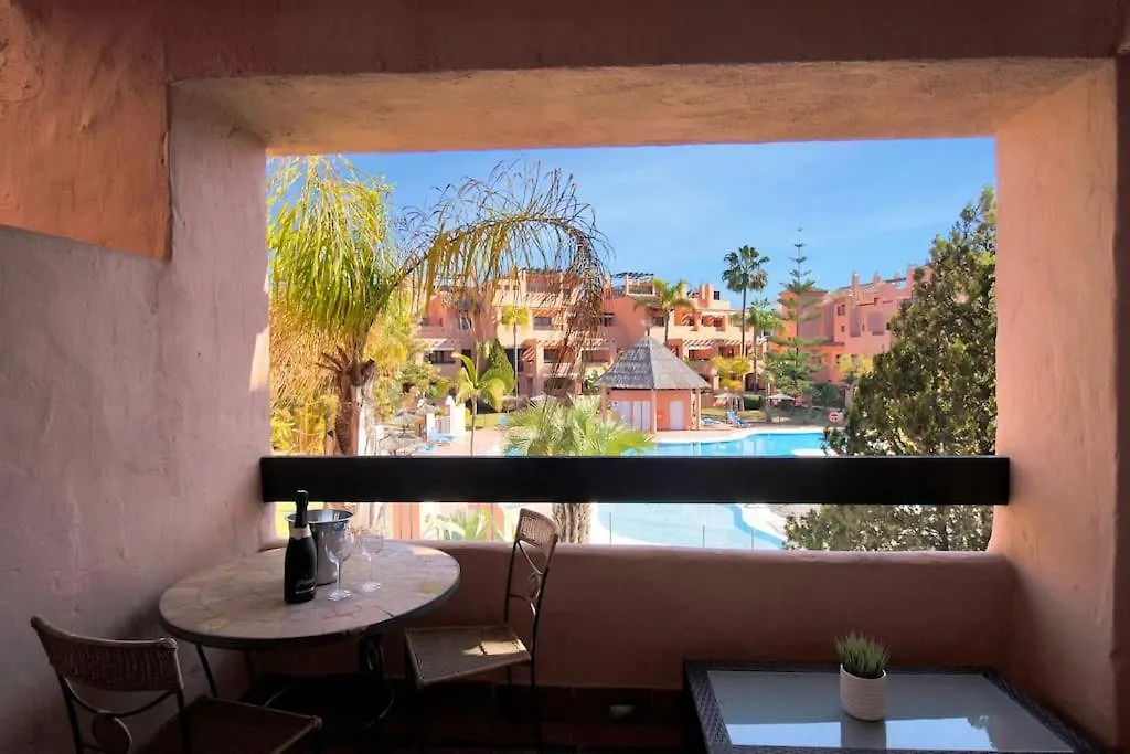 Apartamento Con Piscina Y Padel Cerca Del Mar - Hacienda Del Sol Apartment Estepona Spain
